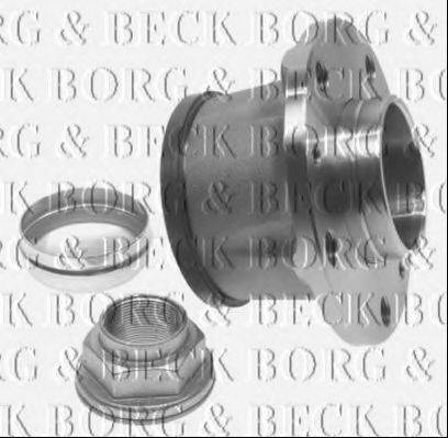 BORG & BECK BWK1131 Комплект підшипника маточини колеса