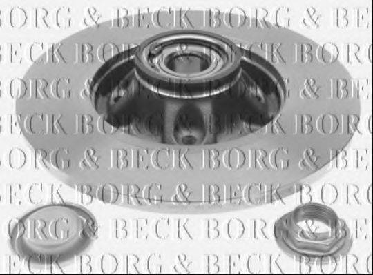 BORG & BECK BWK1152 Комплект підшипника маточини колеса