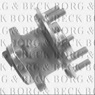 BORG & BECK BWK1187 Комплект підшипника маточини колеса