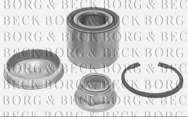 BORG & BECK BWK1233 Комплект підшипника маточини колеса