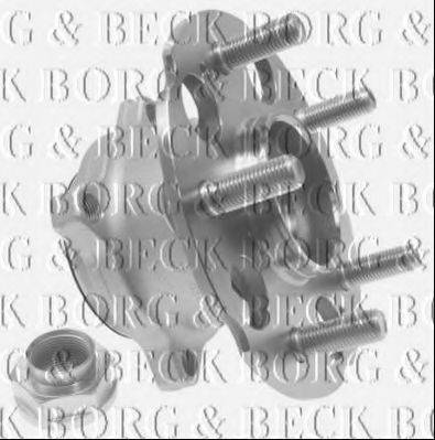 BORG & BECK BWK1262 Комплект підшипника маточини колеса