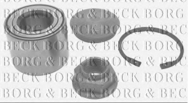 BORG & BECK BWK1282 Комплект підшипника маточини колеса