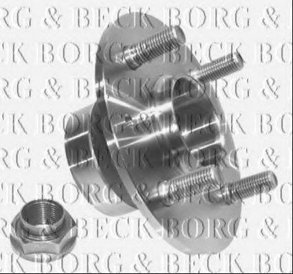 BORG & BECK BWK129 Комплект підшипника маточини колеса