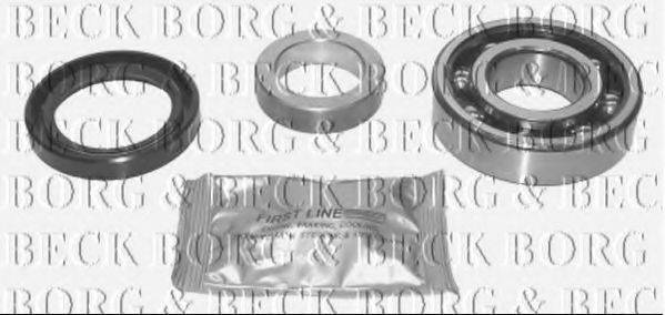 BORG & BECK BWK317 Комплект підшипника маточини колеса