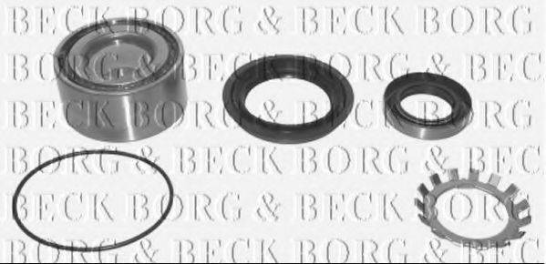 BORG & BECK BWK519 Комплект підшипника маточини колеса