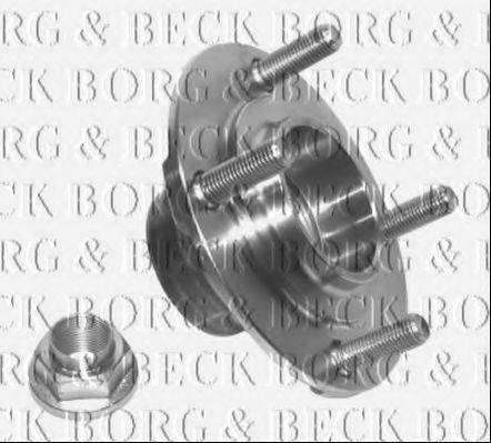 BORG & BECK BWK537 Комплект підшипника маточини колеса