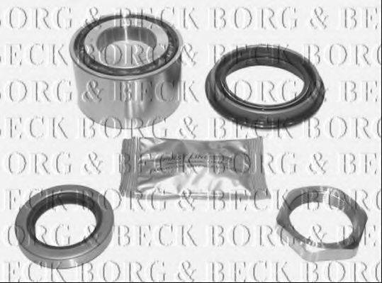 BORG & BECK BWK608 Комплект підшипника маточини колеса