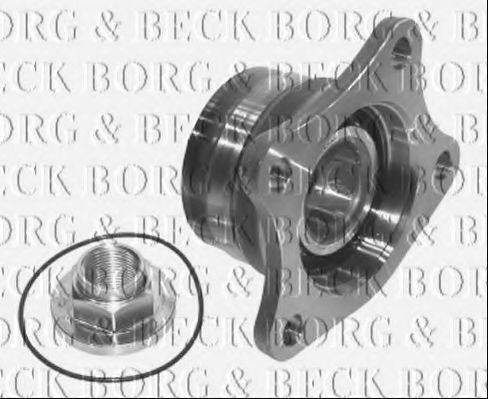 BORG & BECK BWK673 Комплект підшипника маточини колеса