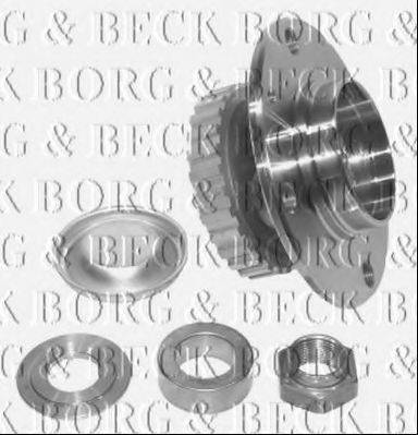 BORG & BECK BWK730 Комплект підшипника маточини колеса