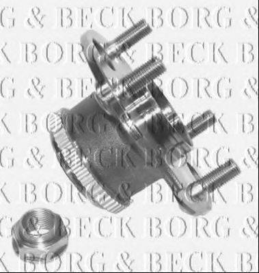 BORG & BECK BWK753 Комплект підшипника маточини колеса