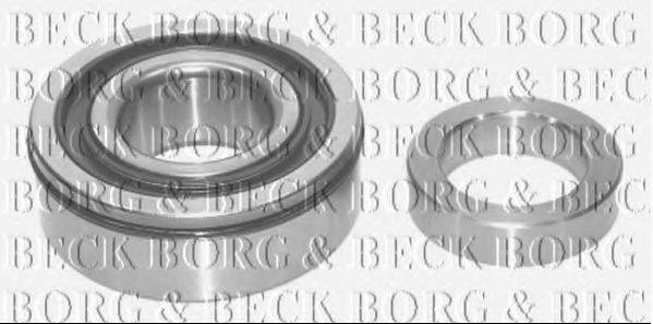 BORG & BECK BWK846 Комплект підшипника маточини колеса