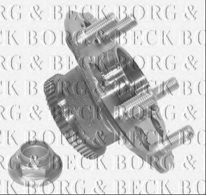 BORG & BECK BWK934 Комплект підшипника маточини колеса