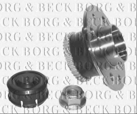 BORG & BECK BWK987 Комплект підшипника маточини колеса
