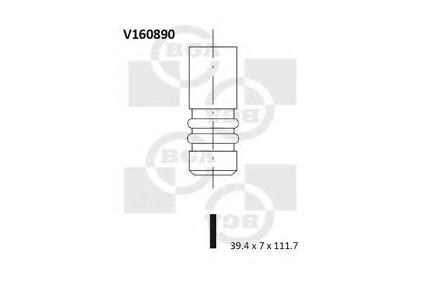 BGA V160890 Впускний клапан