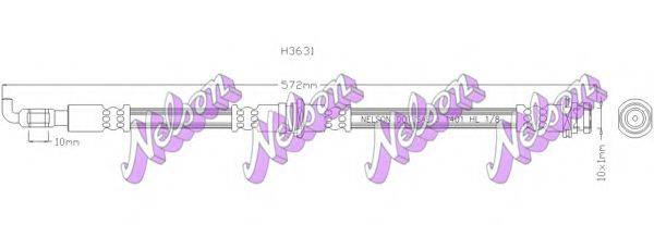 BROVEX-NELSON H3631 Гальмівний шланг