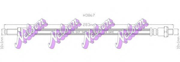 BROVEX-NELSON H3867 Гальмівний шланг