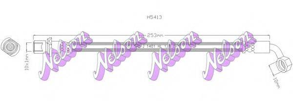 BROVEX-NELSON H5413 Гальмівний шланг