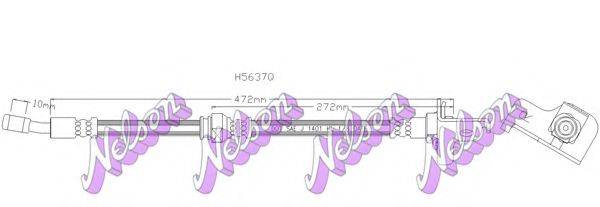 BROVEX-NELSON H5637Q Гальмівний шланг