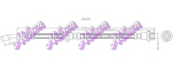 BROVEX-NELSON H5680 Гальмівний шланг