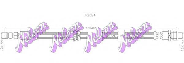 BROVEX-NELSON H6084 Гальмівний шланг