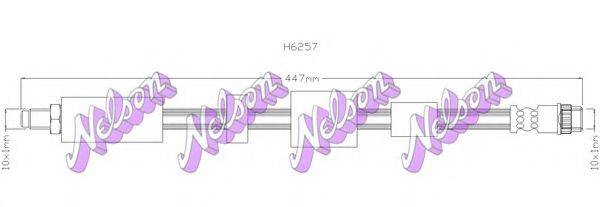 BROVEX-NELSON H6257 Гальмівний шланг