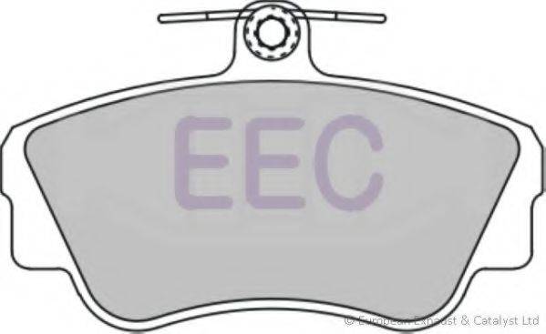 EEC BRP0648 Комплект гальмівних колодок, дискове гальмо