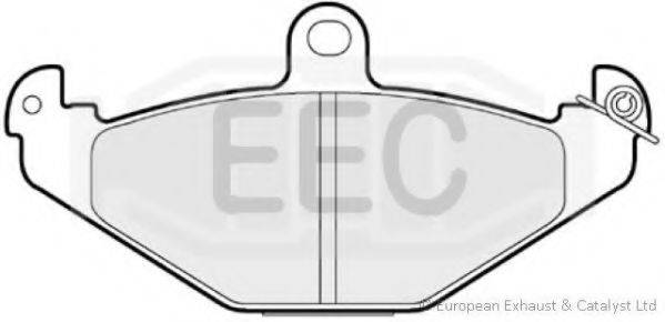 EEC BRP0749 Комплект гальмівних колодок, дискове гальмо