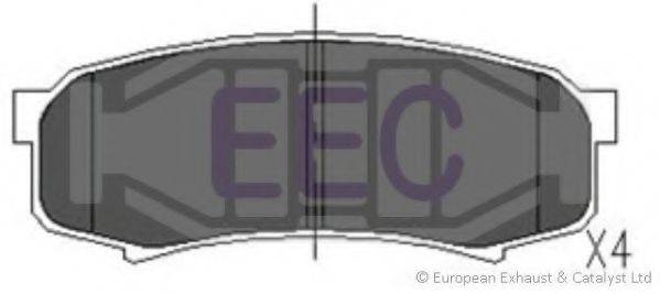 EEC BRP0822 Комплект гальмівних колодок, дискове гальмо