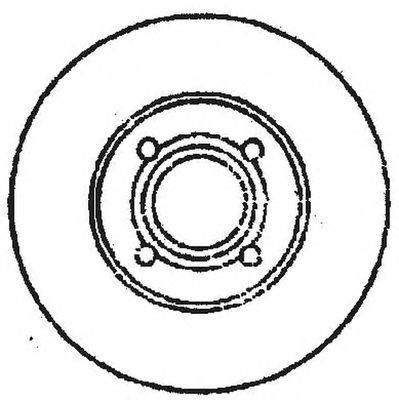 BENDIX 561692B гальмівний диск
