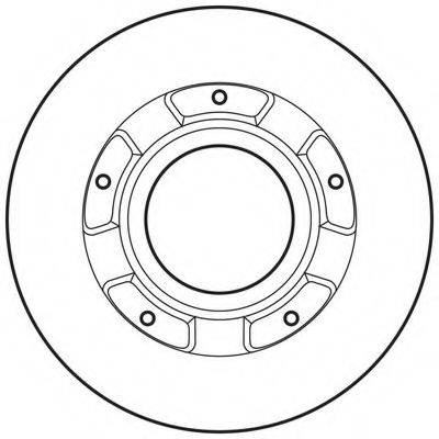 BENDIX 562638BC гальмівний диск