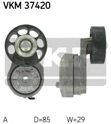 SKF VKM37420 Натяжний ролик, полікліновий ремінь