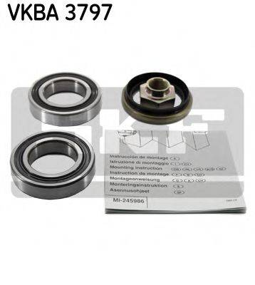 SKF VKBA3797 Комплект підшипника маточини колеса