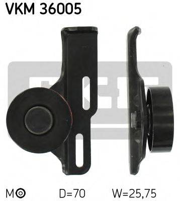 SKF VKM36005 Натяжний ролик, полікліновий ремінь