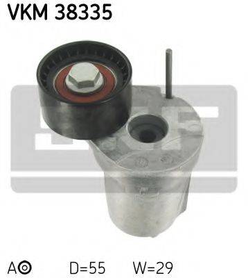 SKF VKM38335 Натяжний ролик, полікліновий ремінь