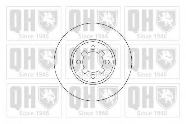 QUINTON HAZELL BDC4643 гальмівний диск