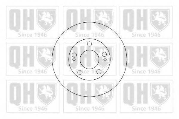 QUINTON HAZELL BDC4981 гальмівний диск