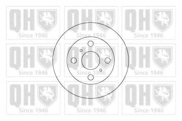 QUINTON HAZELL BDC5076 гальмівний диск