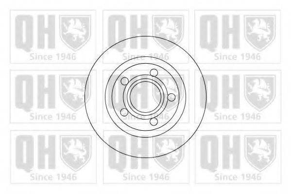 QUINTON HAZELL BDC5206 гальмівний диск