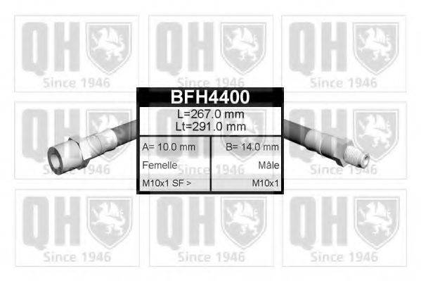 QUINTON HAZELL BFH4400 Гальмівний шланг
