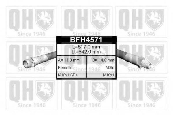 QUINTON HAZELL BFH4571 Гальмівний шланг