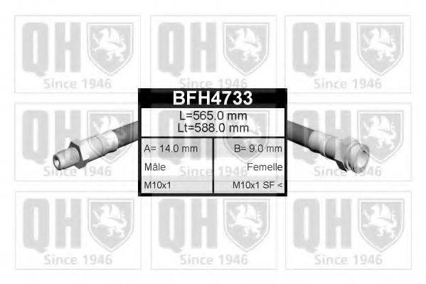 QUINTON HAZELL BFH4733 Гальмівний шланг