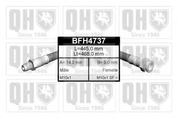 QUINTON HAZELL BFH4737 Гальмівний шланг