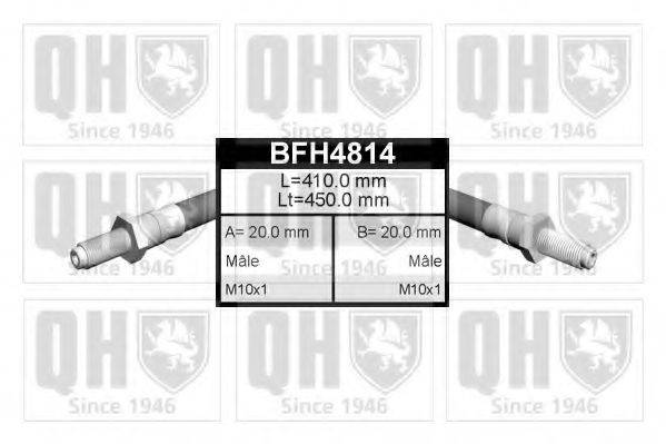 QUINTON HAZELL BFH4814 Гальмівний шланг