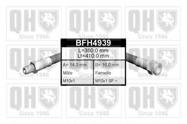 QUINTON HAZELL BFH4939 Гальмівний шланг