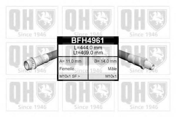 QUINTON HAZELL BFH4961 Гальмівний шланг