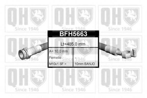QUINTON HAZELL BFH5663 Гальмівний шланг