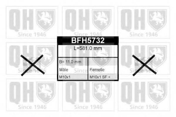 QUINTON HAZELL BFH5732 Гальмівний шланг