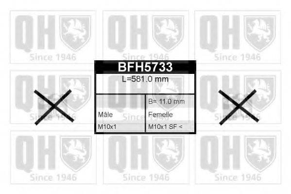QUINTON HAZELL BFH5733 Гальмівний шланг