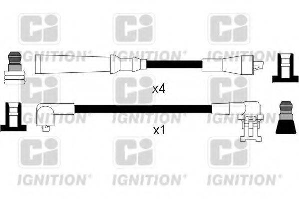 QUINTON HAZELL XC267 Комплект дротів запалювання
