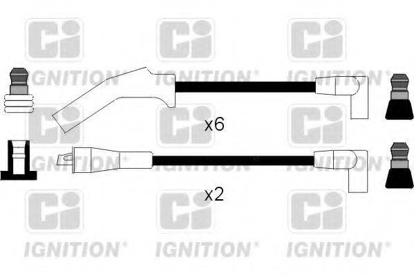 QUINTON HAZELL XC507 Комплект дротів запалювання
